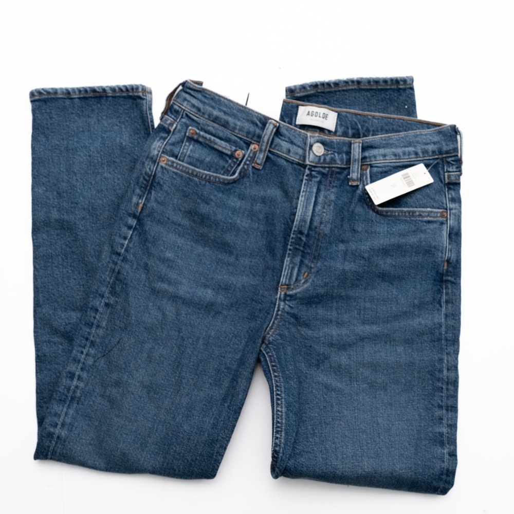 AGOLDE - Merrel Mid‎ Rise Straight Jeans - Picture 4 of 15